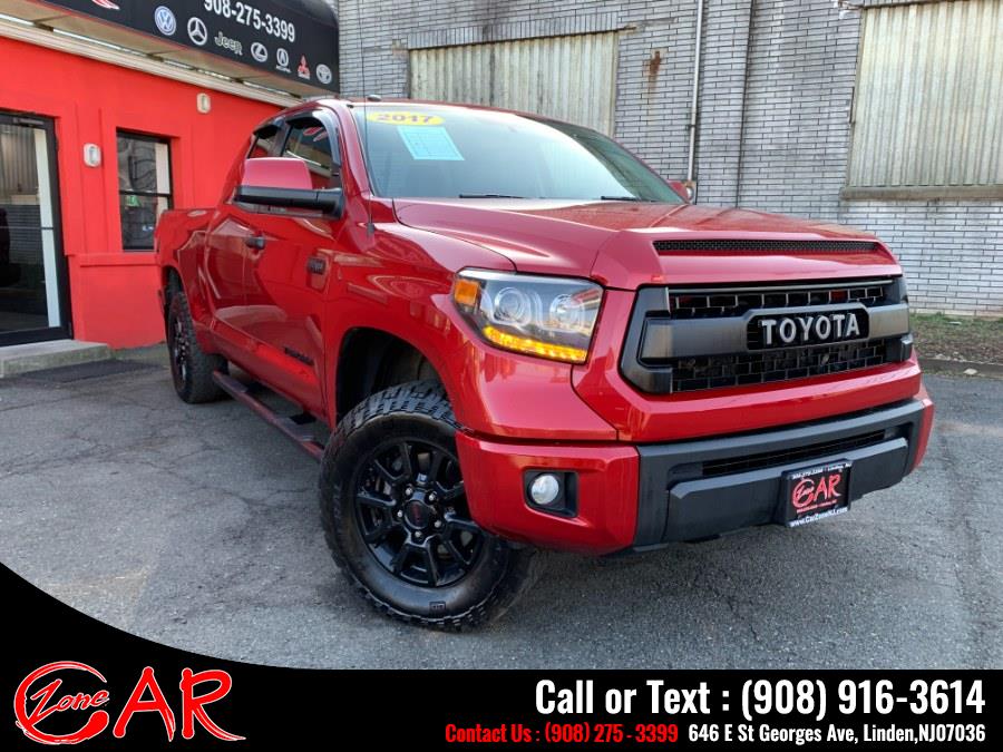 2017 Toyota Tundra 4WD TRD Pro Double Cab 6.5'' Bed 5.7L (Natl), available for sale in Linden, New Jersey | Car Zone. Linden, New Jersey 2017 Toyota Tundra 4WD TRD Pro Double Cab 6.5'' Bed 5.7L (Natl), available for sale in Linden, New Jersey | Car Zone. Linden, New Jersey