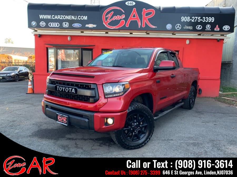 2017 Toyota Tundra 4WD TRD Pro Double Cab 6.5'' Bed 5.7L (Natl), available for sale in Linden, New Jersey | Car Zone. Linden, New Jersey