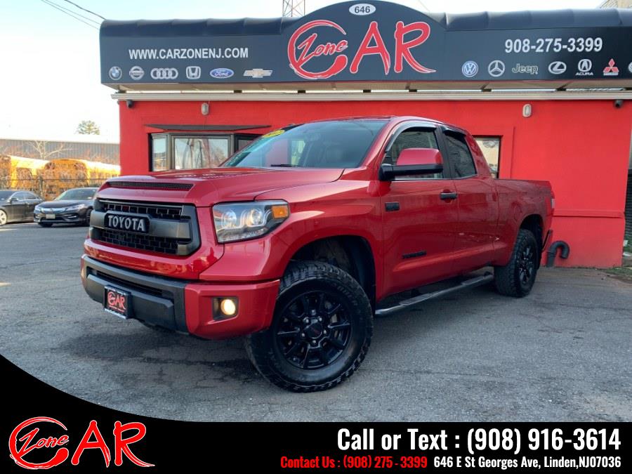 2017 Toyota Tundra 4WD TRD Pro Double Cab 6.5'' Bed 5.7L (Natl), available for sale in Linden, New Jersey | Car Zone. Linden, New Jersey 2017 Toyota Tundra 4WD TRD Pro Double Cab 6.5'' Bed 5.7L (Natl), available for sale in Linden, New Jersey | Car Zone. Linden, New Jersey