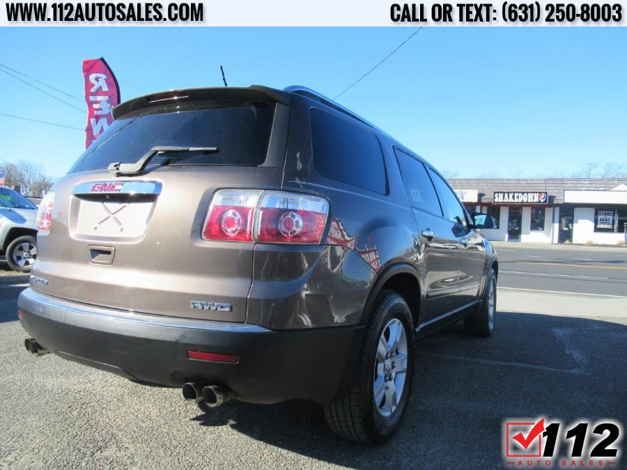 2009 GMC Acadia Sle AWD 4dr SLE1, available for sale in Patchogue, New York | 112 Auto Sales. Patchogue, New York 2009 GMC Acadia Sle AWD 4dr SLE1, available for sale in Patchogue, New York | 112 Auto Sales. Patchogue, New York