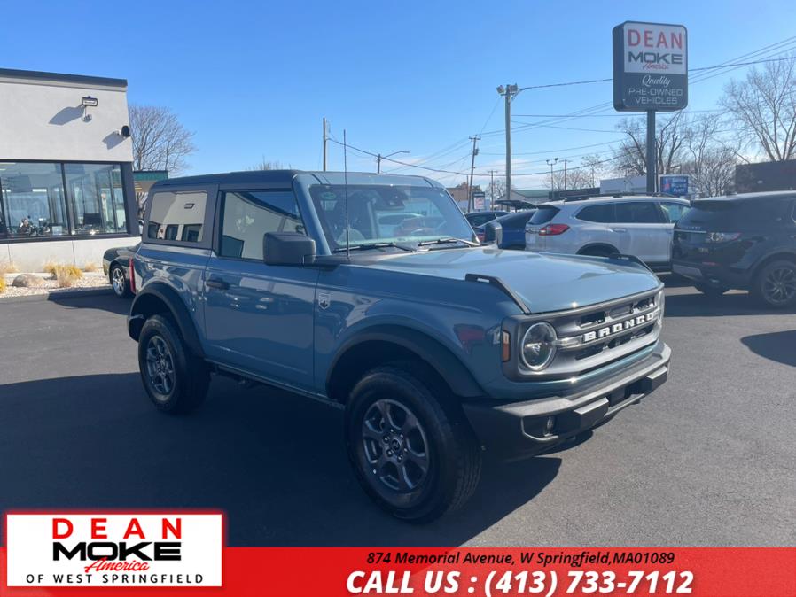 2022 Ford Bronco Big Bend 2 Door 4x4, available for sale in W Springfield, Massachusetts | Dean Moke America of West Springfield. W Springfield, Massachusetts 2022 Ford Bronco Big Bend 2 Door 4x4, available for sale in W Springfield, Massachusetts | Dean Moke America of West Springfield. W Springfield, Massachusetts