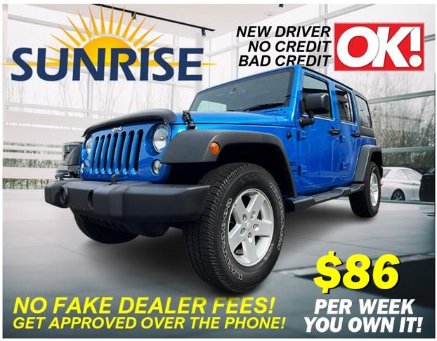 2016 Jeep Wrangler Unlimited Low Miles!!!, available for sale in Rosedale, New York | Sunrise Auto Sales. Rosedale, New York