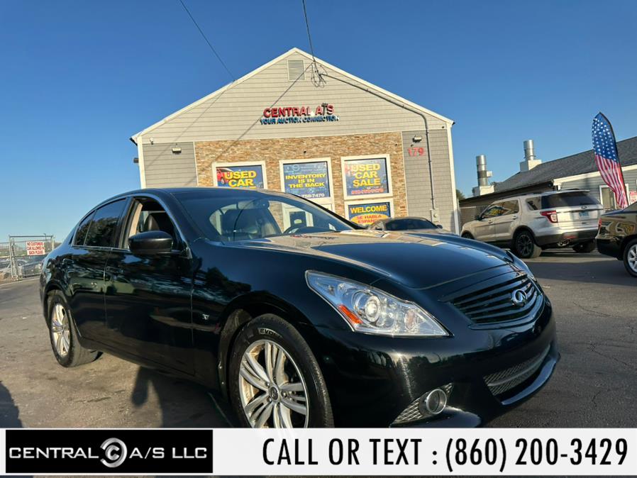 2015 Infiniti Q40 4dr Sdn AWD, available for sale in East Windsor, Connecticut | Central A/S LLC. East Windsor, Connecticut 2015 Infiniti Q40 4dr Sdn AWD, available for sale in East Windsor, Connecticut | Central A/S LLC. East Windsor, Connecticut