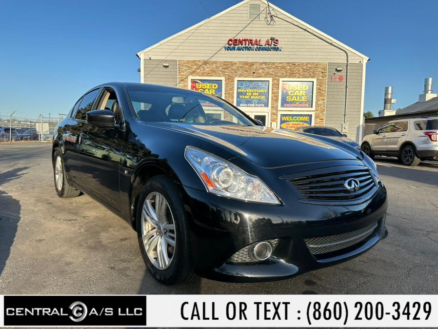2015 Infiniti Q40 4dr Sdn AWD, available for sale in East Windsor, Connecticut | Central A/S LLC. East Windsor, Connecticut