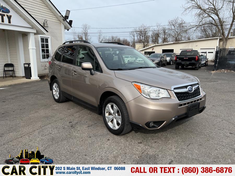 2016 Subaru Forester 4dr CVT 2.5i Premium PZEV, available for sale in East Windsor, Connecticut | Car City LLC. East Windsor, Connecticut 2016 Subaru Forester 4dr CVT 2.5i Premium PZEV, available for sale in East Windsor, Connecticut | Car City LLC. East Windsor, Connecticut
