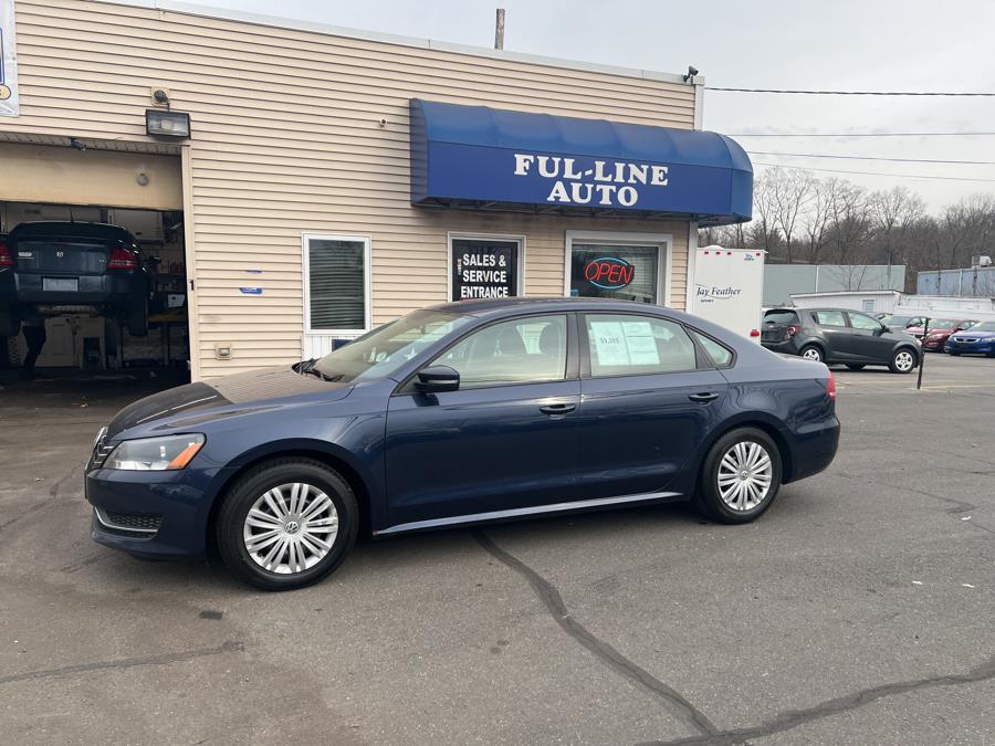 2014 Volkswagen Passat 4dr Sdn 2.5L Auto S PZEV *Ltd Avail*, available for sale in South Windsor , Connecticut | Ful-line Auto LLC. South Windsor , Connecticut 2014 Volkswagen Passat 4dr Sdn 2.5L Auto S PZEV *Ltd Avail*, available for sale in South Windsor , Connecticut | Ful-line Auto LLC. South Windsor , Connecticut