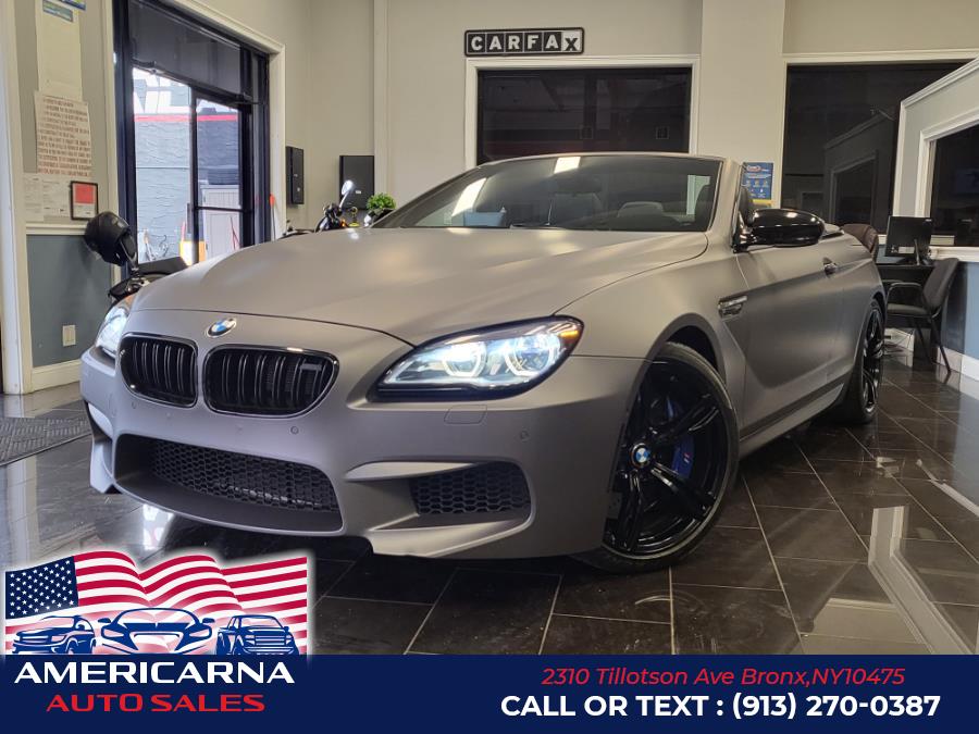 2017 BMW M6 Convertible, available for sale in Bronx, New York | Americarna Auto Sales LLC. Bronx, New York 2017 BMW M6 Convertible, available for sale in Bronx, New York | Americarna Auto Sales LLC. Bronx, New York