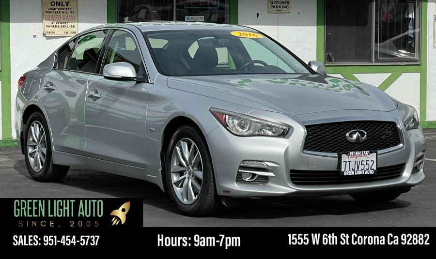 2016 INFINITI Q50 4dr Sdn 2.0t Premium RWD, available for sale in Corona, California | Green Light Auto. Corona, California 2016 INFINITI Q50 4dr Sdn 2.0t Premium RWD, available for sale in Corona, California | Green Light Auto. Corona, California