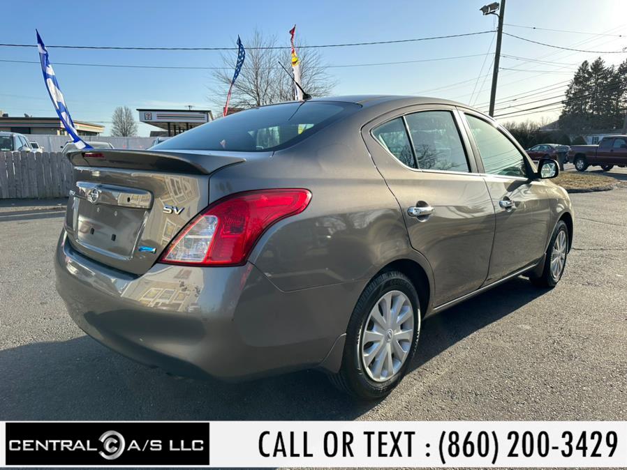 2013 Nissan Versa 4dr Sdn CVT 1.6 SV, available for sale in East Windsor, Connecticut | Central A/S LLC. East Windsor, Connecticut 2013 Nissan Versa 4dr Sdn CVT 1.6 SV, available for sale in East Windsor, Connecticut | Central A/S LLC. East Windsor, Connecticut