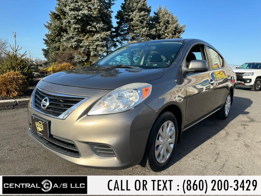 2013 Nissan Versa 4dr Sdn CVT 1.6 SV, available for sale in East Windsor, Connecticut | Central A/S LLC. East Windsor, Connecticut 2013 Nissan Versa 4dr Sdn CVT 1.6 SV, available for sale in East Windsor, Connecticut | Central A/S LLC. East Windsor, Connecticut