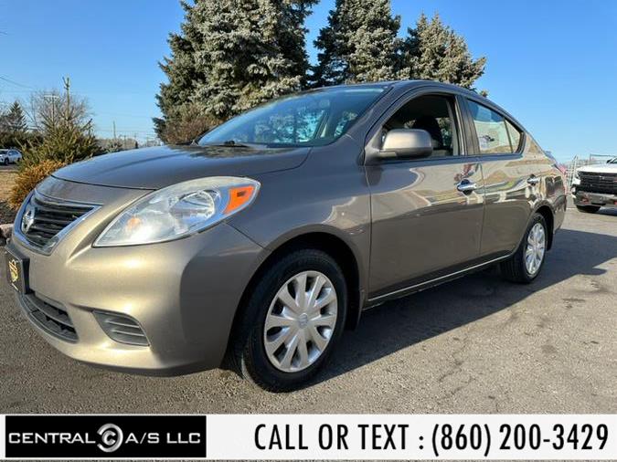2013 Nissan Versa 4dr Sdn CVT 1.6 SV, available for sale in East Windsor, Connecticut | Central A/S LLC. East Windsor, Connecticut 2013 Nissan Versa 4dr Sdn CVT 1.6 SV, available for sale in East Windsor, Connecticut | Central A/S LLC. East Windsor, Connecticut