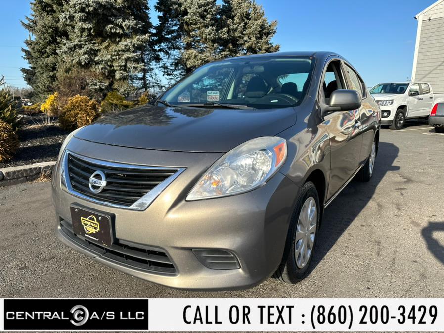 2013 Nissan Versa 4dr Sdn CVT 1.6 SV, available for sale in East Windsor, Connecticut | Central A/S LLC. East Windsor, Connecticut 2013 Nissan Versa 4dr Sdn CVT 1.6 SV, available for sale in East Windsor, Connecticut | Central A/S LLC. East Windsor, Connecticut