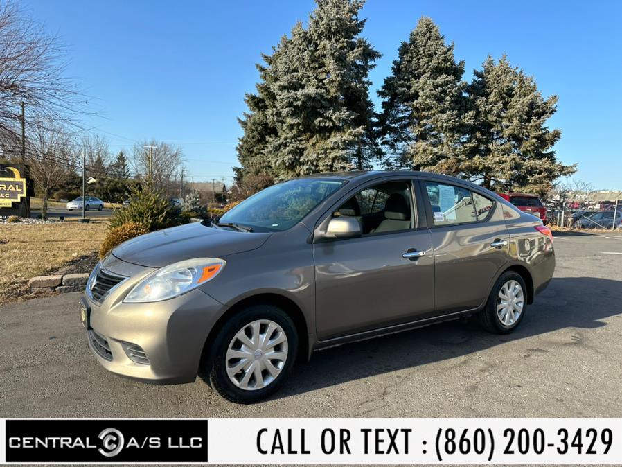 2013 Nissan Versa 4dr Sdn CVT 1.6 SV, available for sale in East Windsor, Connecticut | Central A/S LLC. East Windsor, Connecticut 2013 Nissan Versa 4dr Sdn CVT 1.6 SV, available for sale in East Windsor, Connecticut | Central A/S LLC. East Windsor, Connecticut