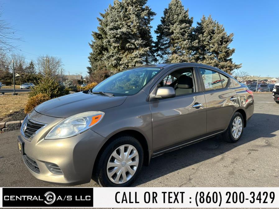 2013 Nissan Versa 4dr Sdn CVT 1.6 SV, available for sale in East Windsor, Connecticut | Central A/S LLC. East Windsor, Connecticut 2013 Nissan Versa 4dr Sdn CVT 1.6 SV, available for sale in East Windsor, Connecticut | Central A/S LLC. East Windsor, Connecticut