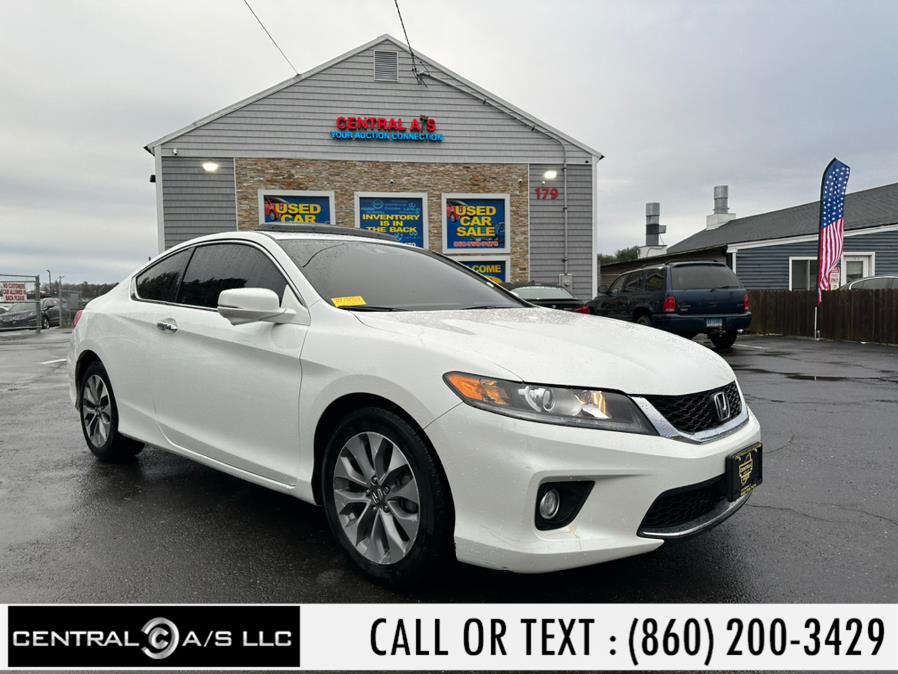 2015 Honda Accord Coupe 2dr I4 CVT EX-L, available for sale in East Windsor, Connecticut | Central A/S LLC. East Windsor, Connecticut 2015 Honda Accord Coupe 2dr I4 CVT EX-L, available for sale in East Windsor, Connecticut | Central A/S LLC. East Windsor, Connecticut
