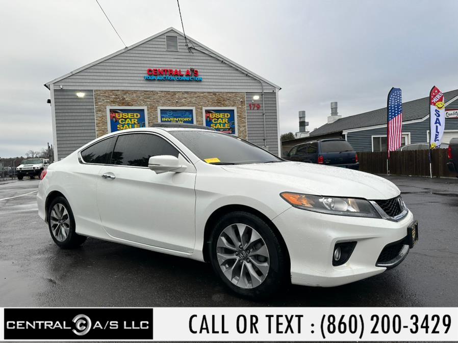 2015 Honda Accord Coupe 2dr I4 CVT EX-L, available for sale in East Windsor, Connecticut | Central A/S LLC. East Windsor, Connecticut