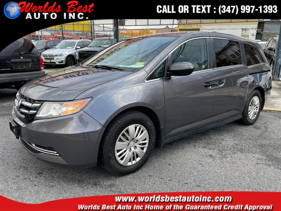 2015 Honda Odyssey 5dr LX, available for sale in Brooklyn, New York | Worlds Best Auto Inc. Brooklyn, New York