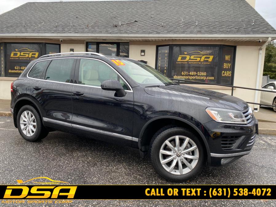 2015 Volkswagen Touareg 4dr V6 Lux, available for sale in Commack, New York | DSA Motor Sports Corp. Commack, New York 2015 Volkswagen Touareg 4dr V6 Lux, available for sale in Commack, New York | DSA Motor Sports Corp. Commack, New York