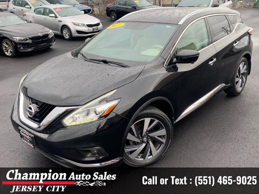 2017 Nissan Murano 2017.5 AWD Platinum, available for sale in Jersey City, New Jersey | Champion Auto Sales. Jersey City, New Jersey
