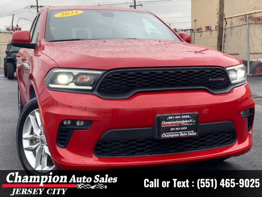2021 Dodge Durango GT AWD, available for sale in Jersey City, New Jersey | Champion Auto Sales of JC. Jersey City, New Jersey 2021 Dodge Durango GT AWD, available for sale in Jersey City, New Jersey | Champion Auto Sales of JC. Jersey City, New Jersey