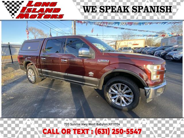 2015 Ford F-150 4WD SuperCrew 145" King Ranch, available for sale in West Babylon, New York | Long Island Motors. West Babylon, New York 2015 Ford F-150 4WD SuperCrew 145" King Ranch, available for sale in West Babylon, New York | Long Island Motors. West Babylon, New York