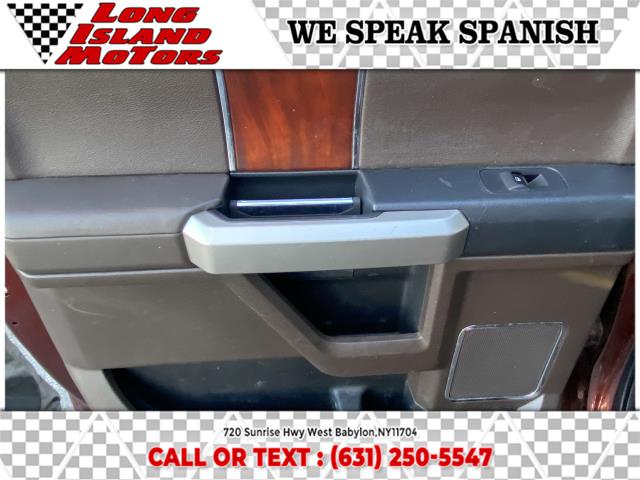 2015 Ford F-150 4WD SuperCrew 145" King Ranch, available for sale in West Babylon, New York | Long Island Motors. West Babylon, New York 2015 Ford F-150 4WD SuperCrew 145" King Ranch, available for sale in West Babylon, New York | Long Island Motors. West Babylon, New York