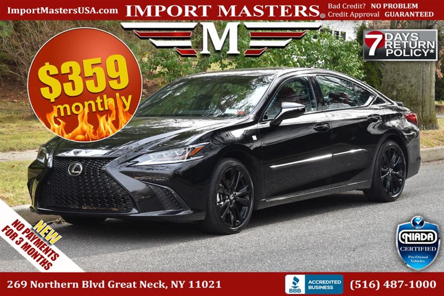 2019 Lexus Es 350 F SPORT 4dr Sedan, available for sale in Great Neck, New York | Camy Cars. Great Neck, New York