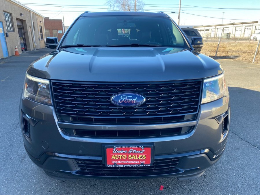 2019 Ford Explorer Sport 4WD, available for sale in West Springfield, Massachusetts | Union Street Auto Sales. West Springfield, Massachusetts 2019 Ford Explorer Sport 4WD, available for sale in West Springfield, Massachusetts | Union Street Auto Sales. West Springfield, Massachusetts