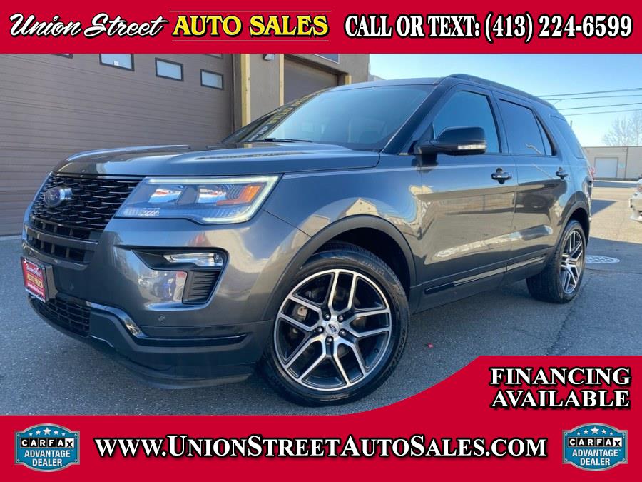 2019 Ford Explorer Sport 4WD, available for sale in West Springfield, Massachusetts | Union Street Auto Sales. West Springfield, Massachusetts