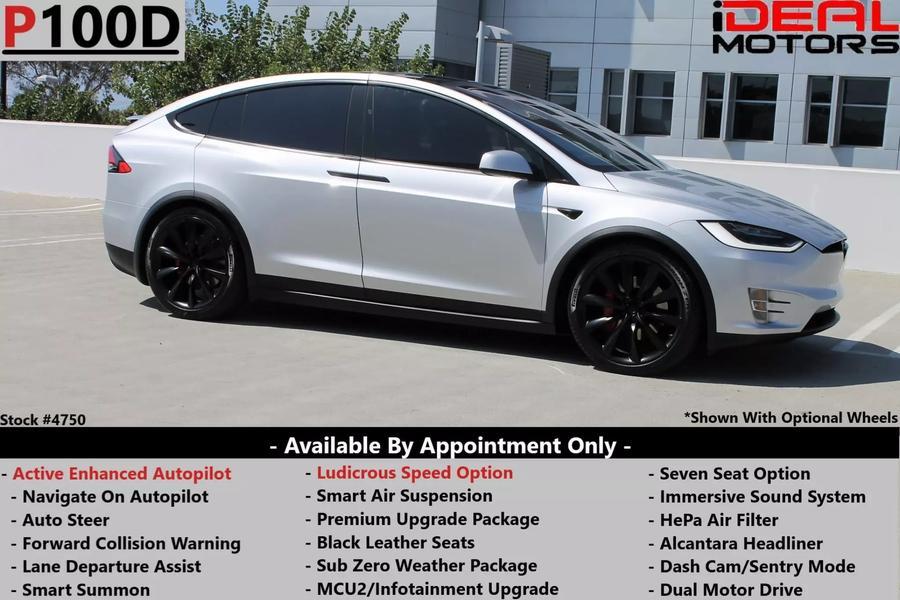 Used Tesla Model x P100D Sport Utility 4D 2018 | Ideal Motors. Costa Mesa, California