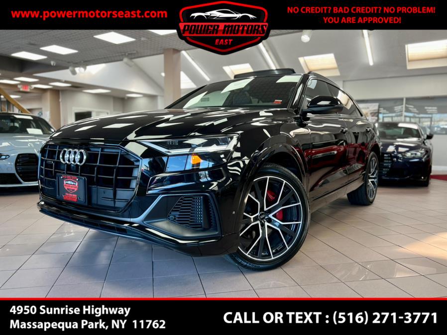 2020 Audi Q8 Premium Plus 55 TFSI quattro, available for sale in Massapequa Park, New York | Power Motors East. Massapequa Park, New York 2020 Audi Q8 Premium Plus 55 TFSI quattro, available for sale in Massapequa Park, New York | Power Motors East. Massapequa Park, New York