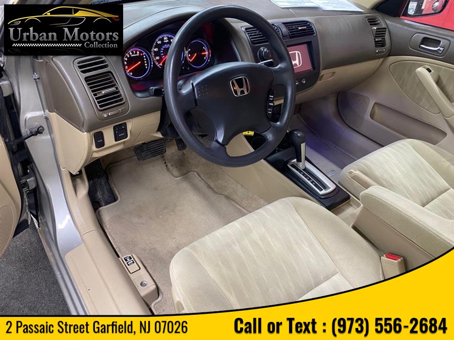 2005 Honda Civic Sdn LX, available for sale in Garfield, New Jersey | Urban Motors Collection. Garfield, New Jersey 2005 Honda Civic Sdn LX, available for sale in Garfield, New Jersey | Urban Motors Collection. Garfield, New Jersey