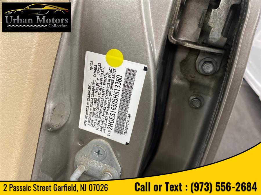 2005 Honda Civic Sdn LX, available for sale in Garfield, New Jersey | Urban Motors Collection. Garfield, New Jersey 2005 Honda Civic Sdn LX, available for sale in Garfield, New Jersey | Urban Motors Collection. Garfield, New Jersey