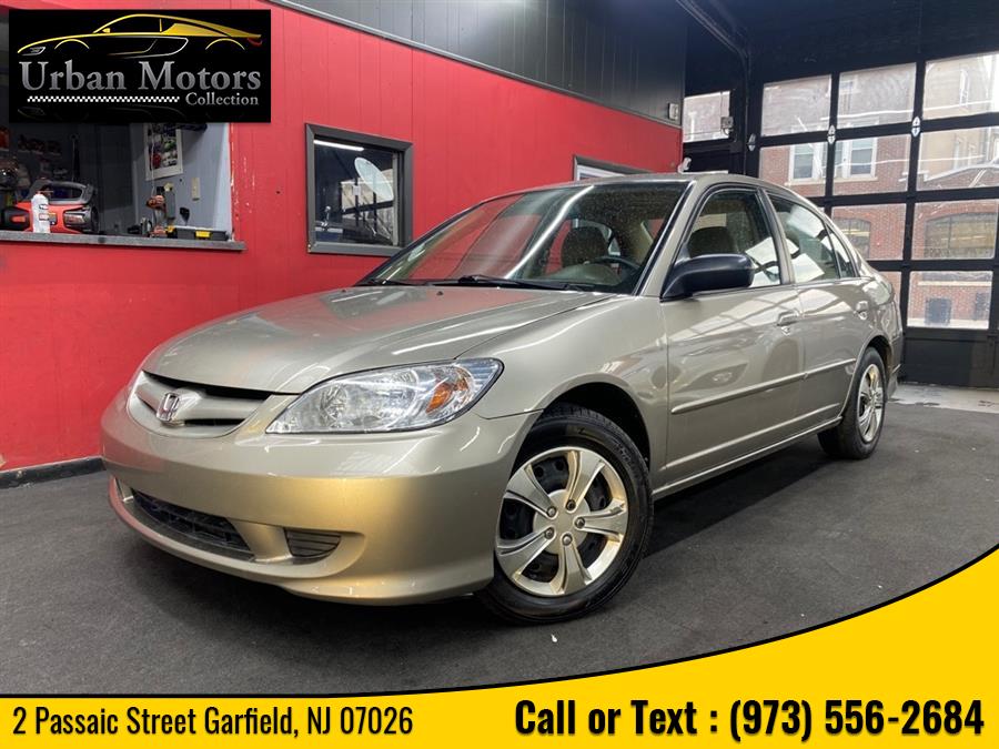 2005 Honda Civic Sdn LX, available for sale in Garfield, New Jersey | Urban Motors Collection. Garfield, New Jersey