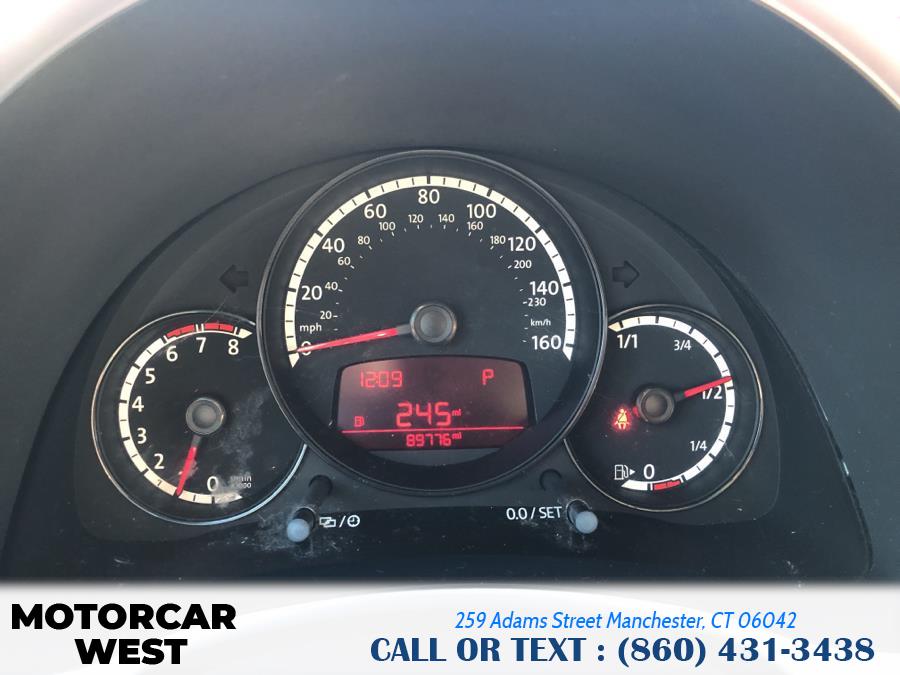 2013 Volkswagen Beetle Convertible 2dr Auto 2.5L w/Tech PZEV, available for sale in Manchester, Connecticut | Motorcar West. Manchester, Connecticut 2013 Volkswagen Beetle Convertible 2dr Auto 2.5L w/Tech PZEV, available for sale in Manchester, Connecticut | Motorcar West. Manchester, Connecticut