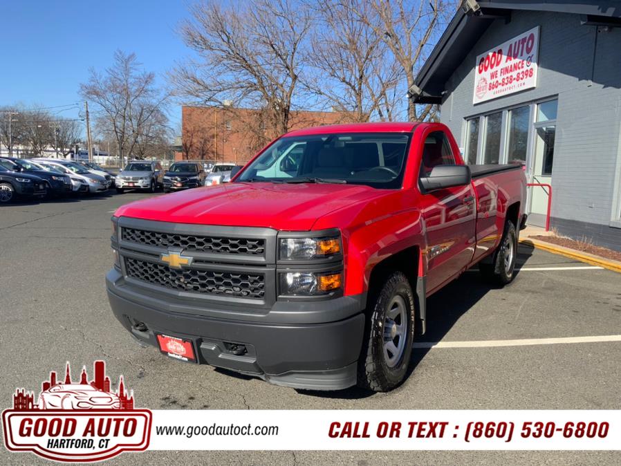 2014 Chevrolet Silverado 1500 4WD Reg Cab 119.0" Work Truck w/1WT, available for sale in Hartford, Connecticut | Good Auto LLC. Hartford, Connecticut