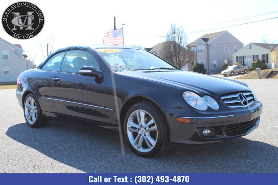 2007 Mercedes-Benz CLK-Class 2dr Cabriolet 3.5L, available for sale in New Castle, Delaware | Morsi Automotive Corp. New Castle, Delaware 2007 Mercedes-Benz CLK-Class 2dr Cabriolet 3.5L, available for sale in New Castle, Delaware | Morsi Automotive Corp. New Castle, Delaware