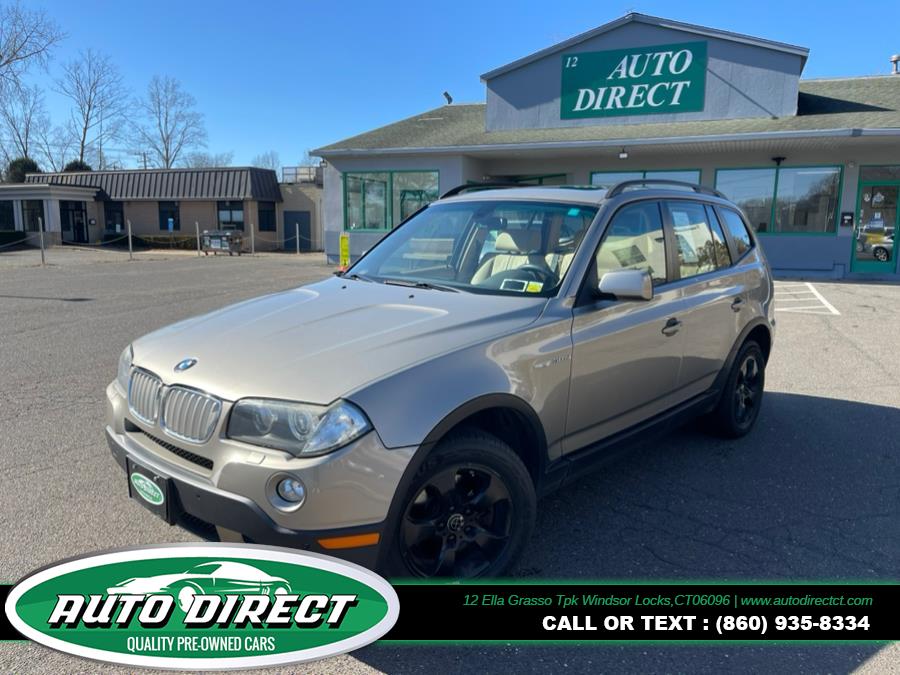2007 BMW X3 AWD 4dr 3.0si, available for sale in Windsor Locks, Connecticut | Auto Direct LLC. Windsor Locks, Connecticut 2007 BMW X3 AWD 4dr 3.0si, available for sale in Windsor Locks, Connecticut | Auto Direct LLC. Windsor Locks, Connecticut