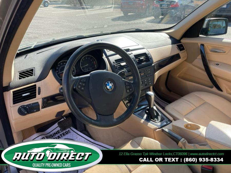 2007 BMW X3 AWD 4dr 3.0si, available for sale in Windsor Locks, Connecticut | Auto Direct LLC. Windsor Locks, Connecticut 2007 BMW X3 AWD 4dr 3.0si, available for sale in Windsor Locks, Connecticut | Auto Direct LLC. Windsor Locks, Connecticut