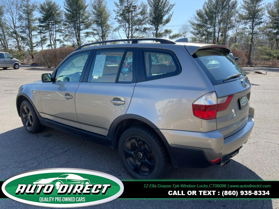 2007 BMW X3 AWD 4dr 3.0si, available for sale in Windsor Locks, Connecticut | Auto Direct LLC. Windsor Locks, Connecticut 2007 BMW X3 AWD 4dr 3.0si, available for sale in Windsor Locks, Connecticut | Auto Direct LLC. Windsor Locks, Connecticut