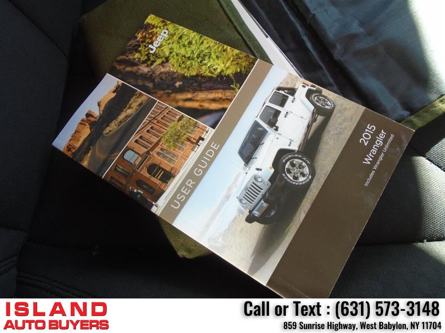 2015 Jeep Wrangler Unlimited Sport 4x4 4dr SUV, available for sale in West Babylon, New York | Island Auto Buyers. West Babylon, New York 2015 Jeep Wrangler Unlimited Sport 4x4 4dr SUV, available for sale in West Babylon, New York | Island Auto Buyers. West Babylon, New York
