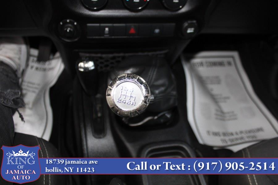 2016 Jeep Wrangler Unlimited 4WD 4dr Sahara, available for sale in Hollis, New York | King of Jamaica Auto Inc. Hollis, New York 2016 Jeep Wrangler Unlimited 4WD 4dr Sahara, available for sale in Hollis, New York | King of Jamaica Auto Inc. Hollis, New York