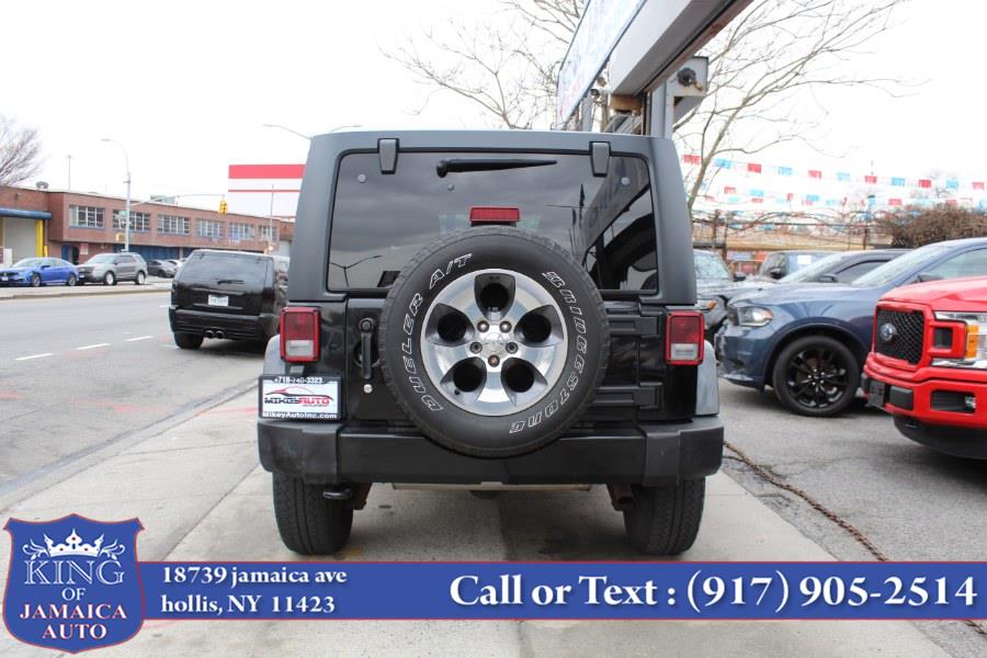 2016 Jeep Wrangler Unlimited 4WD 4dr Sahara, available for sale in Hollis, New York | King of Jamaica Auto Inc. Hollis, New York 2016 Jeep Wrangler Unlimited 4WD 4dr Sahara, available for sale in Hollis, New York | King of Jamaica Auto Inc. Hollis, New York