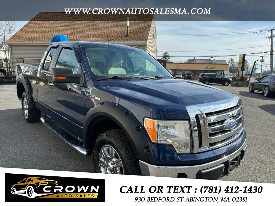 2009 Ford F-150 4WD SuperCab 145" XLT, available for sale in Abington, Massachusetts | Crown Auto Sales. Abington, Massachusetts 2009 Ford F-150 4WD SuperCab 145" XLT, available for sale in Abington, Massachusetts | Crown Auto Sales. Abington, Massachusetts