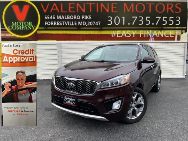 2016 Kia Sorento SX, available for sale in Forestville, Maryland | Valentine Motor Company. Forestville, Maryland
