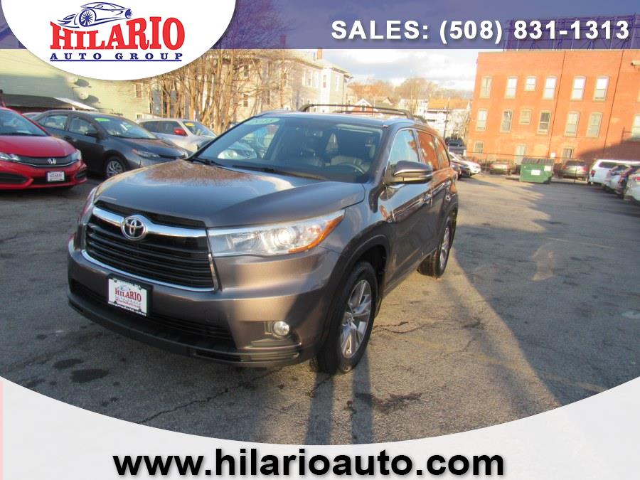 2015 Toyota Highlander XLE, available for sale in Worcester, Massachusetts | Hilario's Auto Sales Inc.. Worcester, Massachusetts