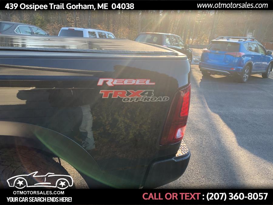 2017 Ram 1500 Rebel 4x4 Crew Cab 5''7" Box, available for sale in Gorham, Maine | Ossipee Trail Motor Sales. Gorham, Maine 2017 Ram 1500 Rebel 4x4 Crew Cab 5''7" Box, available for sale in Gorham, Maine | Ossipee Trail Motor Sales. Gorham, Maine