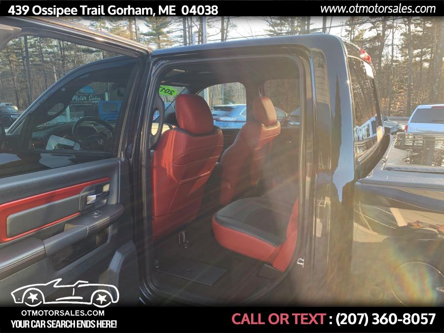 2017 Ram 1500 Rebel 4x4 Crew Cab 5''7" Box, available for sale in Gorham, Maine | Ossipee Trail Motor Sales. Gorham, Maine 2017 Ram 1500 Rebel 4x4 Crew Cab 5''7" Box, available for sale in Gorham, Maine | Ossipee Trail Motor Sales. Gorham, Maine