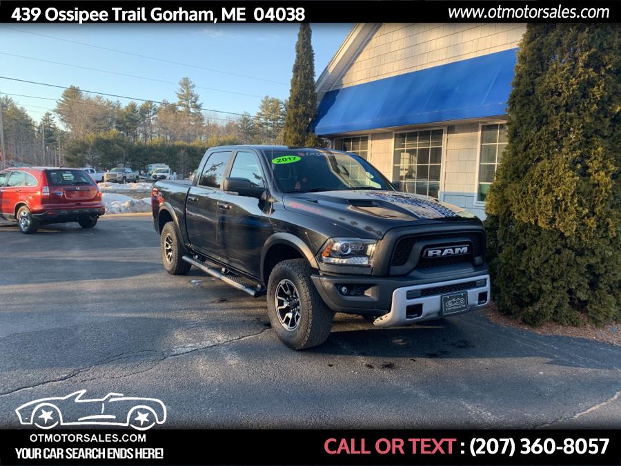 2017 Ram 1500 Rebel 4x4 Crew Cab 5''7" Box, available for sale in Gorham, Maine | Ossipee Trail Motor Sales. Gorham, Maine 2017 Ram 1500 Rebel 4x4 Crew Cab 5''7" Box, available for sale in Gorham, Maine | Ossipee Trail Motor Sales. Gorham, Maine