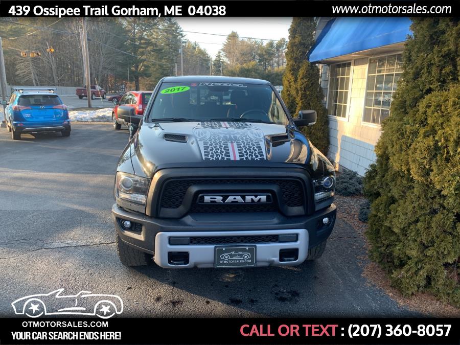 2017 Ram 1500 Rebel 4x4 Crew Cab 5''7" Box, available for sale in Gorham, Maine | Ossipee Trail Motor Sales. Gorham, Maine 2017 Ram 1500 Rebel 4x4 Crew Cab 5''7" Box, available for sale in Gorham, Maine | Ossipee Trail Motor Sales. Gorham, Maine